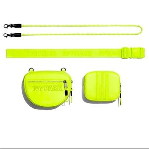 Ivy Park Belt Bag (Adidas Originals) in neon yellow